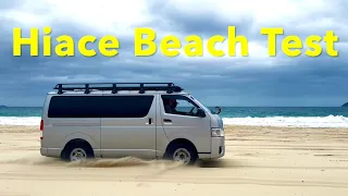 4WD Hiace on the Beach! - 4wd Van Off-Road