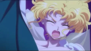 Sailor Moon Crystal | Diamante força um beijo a Sailor Moon