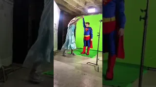 Алексей Воробьев - Эльза Frozen и Superman (Backstage)