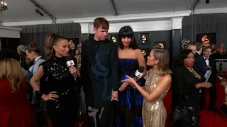 James Blake Red Carpet Interview | 2020 GRAMMYs