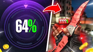 DID WE UPGRADE UP TO FALCHION KNIFE SLAUGHTER ON HELLCASE!!!