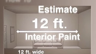 Estimating the Amount Of Paint Needed For Interior Surfaces