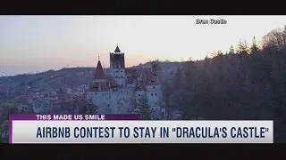 This Made Us Smile -  Spend a Night in Draculas Castle