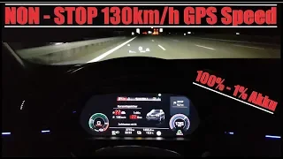 Audi e Tron 55 Quattro - Wie weit kommt er bei 130km/h bis er völlig leer ist?