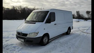 Mercedes Benz Sprinter 311CDI 2003 года. Обзор, первые впечатления