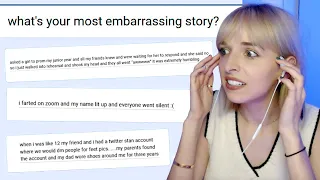 MORE of my viewers MOST EMBARRASSING stories... lol