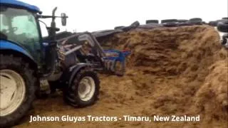 New Holland T6070 with Sigma Loader & Rata Silage Grab