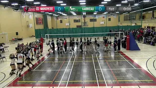 RSEQ D1 Volleyball Féminin 🏐 Garneau @ Édouard-Montpetit [2023-12-03]