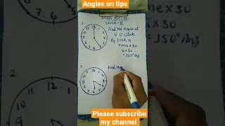 Basic maths#clock angles #easy clock trick#problems on clock#clock reasoning trick#SSCGD#shortsfeed