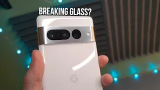 Is Pixel 7 camera glass shattering at random?