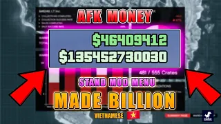 [MOD TUTORIAL] - AFK MONEY LOOP🤑 - NO BAN ⛔️ - STAND MOD MENU 👾