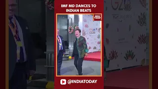 G20 Summit: IMF MD Kristalina Georgieva Dances To Indian Beats In Delhi