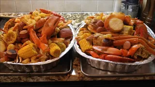 How To Fix The Best Lobster Shrimp Crab Boil in the South: Tutorial| Mukbang