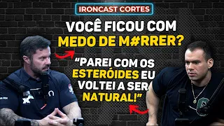 SUPERMAN ABRE O JOGO SOBRE O USO DE ESTERÓIDES E CARIANI FAZ PERGUNTA PESADA AO VIVO–IRONCAST CORTES