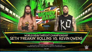 FULL MATCH - Seth Rollins vs Kevin Owens [World heavyweight championship]