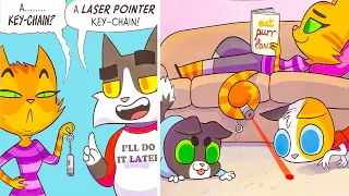 New Cute Cat Family Comic But Not Cute Endings #12 | Daily Comic | LOL Comics DUB