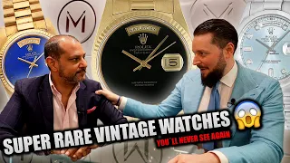 You'll never see these VINTAGE WATCHES again 😱 English SUB