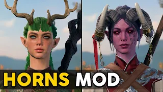 Horns of Fearun - Baldur's Gate 3 Horn Mod