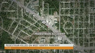Pedestrian killed after being struck by vehicle in northwest Tyler