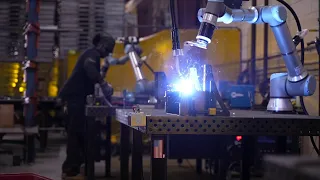 Cobot Welder Increased Production 400% | Advanta Industries LLC