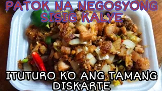 How to make sisig na patok pang negosyo