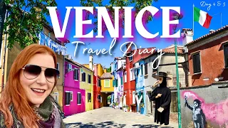 VENICE FEBRUARY - BOAT TRIP TO BURANO, MURANO & TOCELLO & WORLD FAMOUS BOOKSTORE