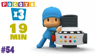 ⭐ POCOYO MAGYARUL | Pocoyo összeállítás - 3 epizód | #54 | Rajzfilm gyerekeknek [19 perc]