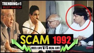 Harshad Shantilal Mehta : The Big Bull  | Real V/S Reel | Scam 1992 | Web Series 2020