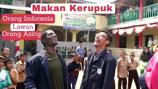Indonesia National day Independence celebration -  Makan Kerupuk