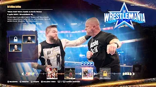 Steve Austin Vs Kevin Owens - Wrestlemania 38 (WWE 2K24) Showcase mode | PC Walktrough