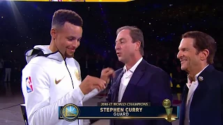 Golden State Warriors - FULL 2017 Championship Ring Ceremony