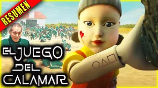 👉 EL JUEGO DEL CALAMAR - SQUID GAME ganas o mueres resumen || Ahora te cuento