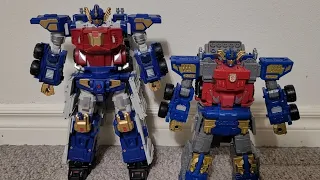 Transformers Fans Hobby Naval Commander abridged review & compare with Legacy Armada Optimus Prime