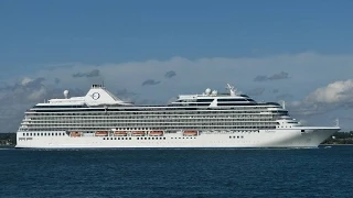 "Celebrity Eclipse", "Marina", "Azura" & "Nautica" departing from Southampton - 02/08/2014