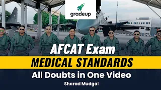 Medical Standards | Flying Branch & Ground Duty | AFCAT 2 2021 | Sharad Mudgal | Gradeup