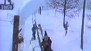 Cervinia Italian Bobsled Crash 1987