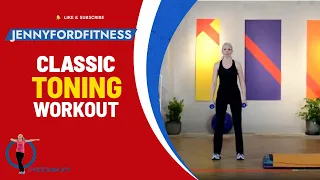 Classic Strength Training | Weight Lifting Toning Workout | Simple Moves with Dumbbells | 51 Min