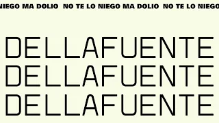 DELLAFUENTE - No te lo niego, ma dolío (Visualizer)