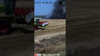 🔥🔥🔥 Wheat Fire 🔥 Fire on the Wheat field 🔥 Wheat Harvest 🔥 2022 Bulgaria 🔥