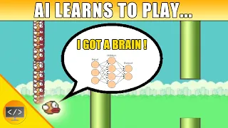 AI learns to play Flappy Bird | #StayHome #WithMe