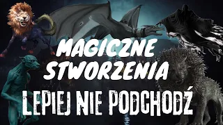 LEPIEJ ICH UNIKAJ ! Najgorsze POTWORY w uniwersum | #harrypotter