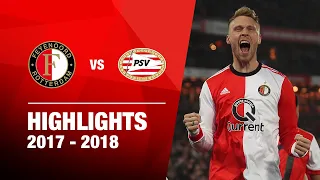 Highlights | Feyenoord - PSV | Kwartfinale KNVB Beker 2017-2018