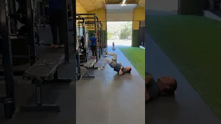 Supine Hamstring Drop Catch to Bench