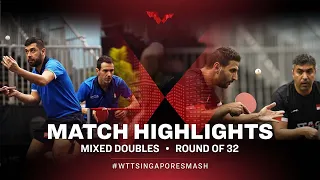 Mihai Bobocica/Niagol Stoyanov vs Ahmed Saleh/Khalid Assar | MD | Singapore Smash 2022 (R32)