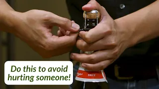 How to Safely Open a Bottle of Sparkling Wine | Winery.ph