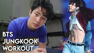 I TRIED BTS JUNGKOOK'S WORKOUT!