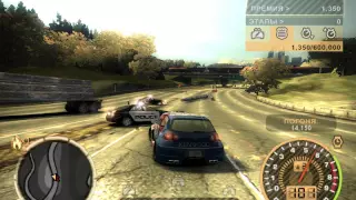 Погоня в NFS  на Golf sport