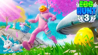 FORTNITE 🔍 EGG HUNT 3 🥚 120+ EGGS! 🐰 ALL 120 EGGS + 3 MYTHICS COLLECTED! - MAP CODE: 4718-2543-2030