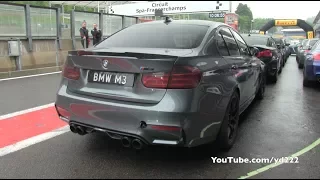 BMW M3 F80 w/ Catless Akrapovic Exhaust - LOUD SOUNDS on track