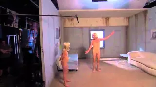Jimmy Kimmel and Guillermo Rodriguez learn Sia's «Chandelier» Dance